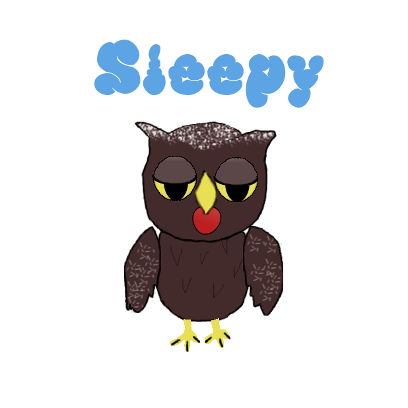 Sweet Owl Stickers messages sticker-9