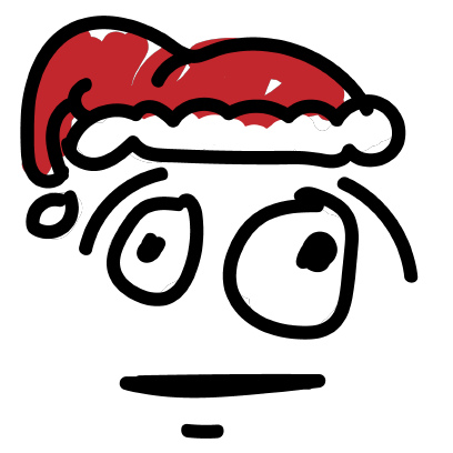 Simple Christmas Emoji messages sticker-7
