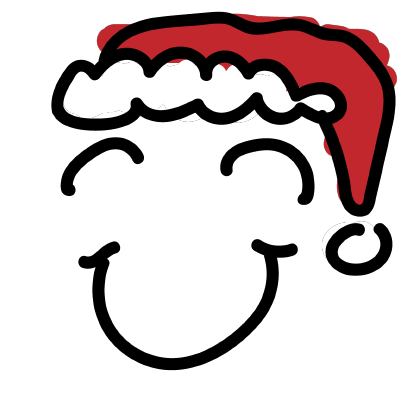 Simple Christmas Emoji messages sticker-2