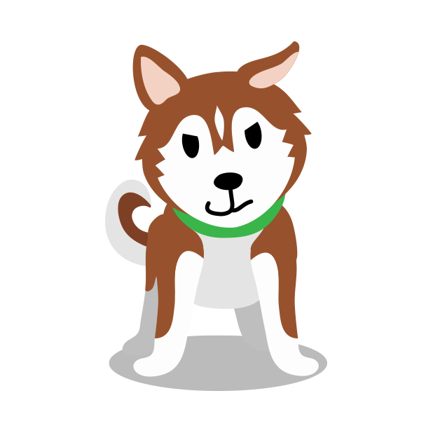 Red Huskies Sticker Pack messages sticker-7