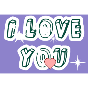 Animated Love Message Gif Stickers messages sticker-1