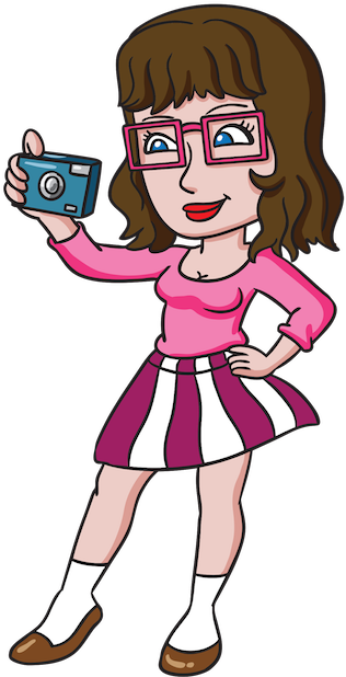 Hipster Girl Stickers - Hippy Fashion Edition messages sticker-1