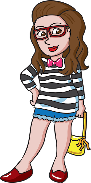Hipster Girl Stickers - Hippy Fashion Edition messages sticker-5