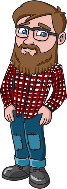 Hipster Men Stickers - Hippy Fashion Edition messages sticker-0