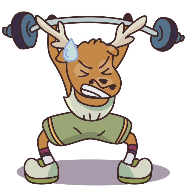 Moose in Shoes messages sticker-11