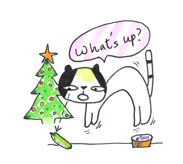 Doodle Funny Stickers Xmas messages sticker-4