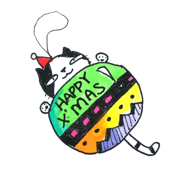 Doodle Funny Stickers Xmas messages sticker-3