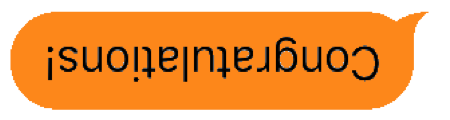 Upside Down Text Bubbles messages sticker-1