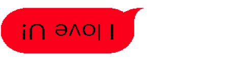 Upside Down Text Bubbles messages sticker-6