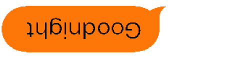 Upside Down Text Bubbles messages sticker-5