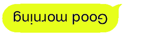 Upside Down Text Bubbles messages sticker-2