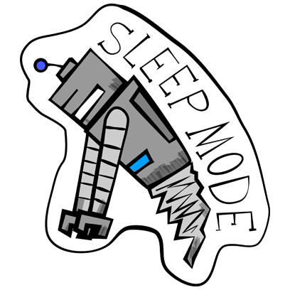 Vintage Robot messages sticker-4