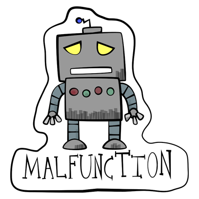 Vintage Robot messages sticker-5