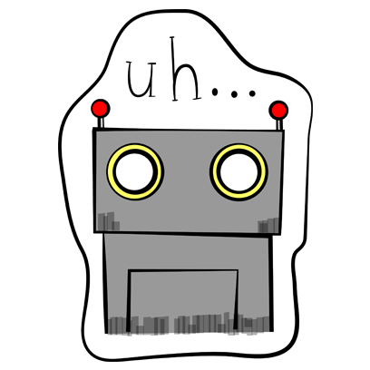 Vintage Robot messages sticker-6