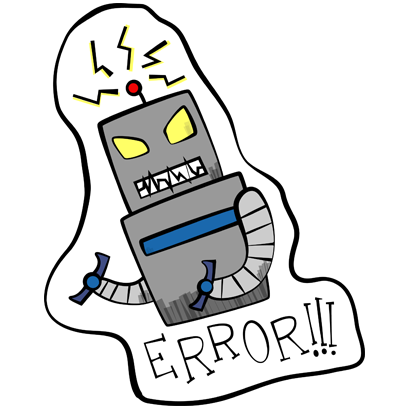 Vintage Robot messages sticker-2