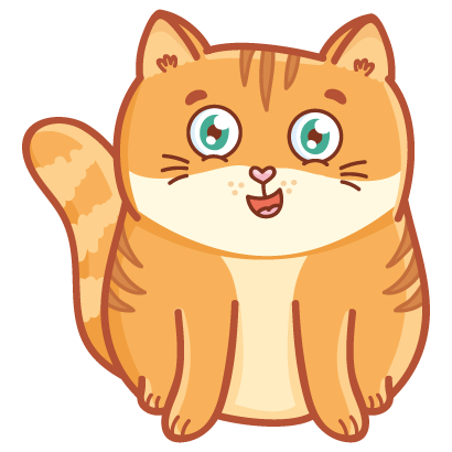 Hosico cat! Cute stickers for iMessage messages sticker-5
