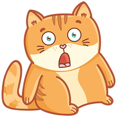 Hosico cat! Cute stickers for iMessage messages sticker-10