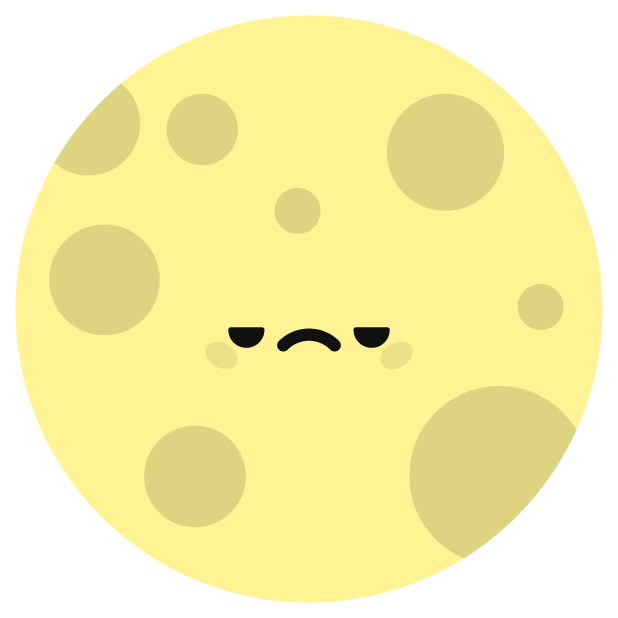 Moonie Face Sticker Pack messages sticker-1