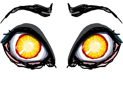 Sketchy Eyes add Expression to Texts Faces and Pix messages sticker-4