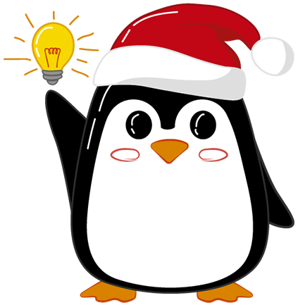 Christmas Penguins 2018 messages sticker-8