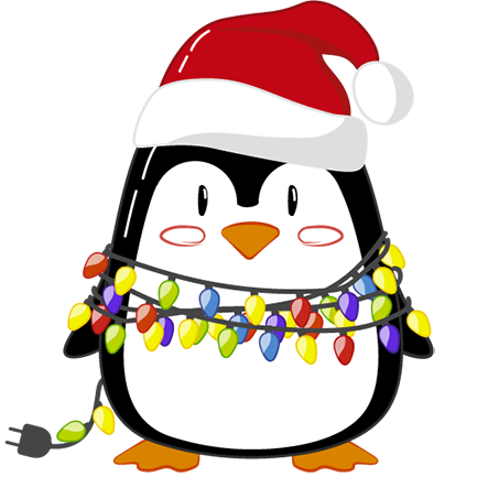 Christmas Penguins 2018 messages sticker-0