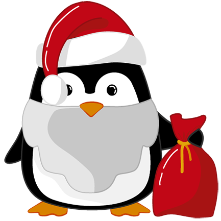 Christmas Penguins 2018 messages sticker-3