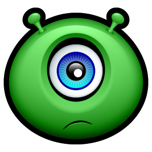Alien Emojiz messages sticker-6
