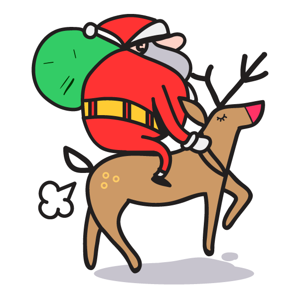 Treat Holiday Stickers messages sticker-11