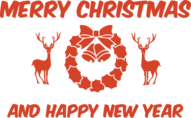 Christmas & New year 2017 Stickers messages sticker-0