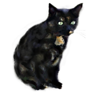 Cat's messages sticker-0
