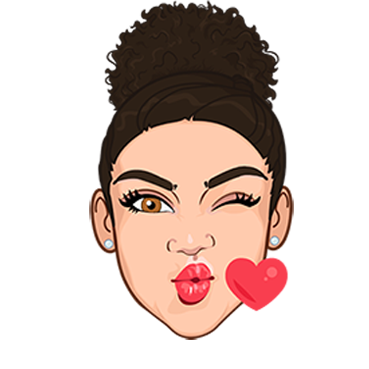 Laurie Hernandez the Human Emoji messages sticker-6