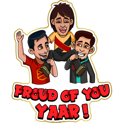 #No1Yaari Stickers messages sticker-4