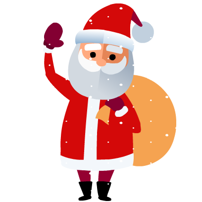 Santa's Christmas Stickers by Pheebo messages sticker-11