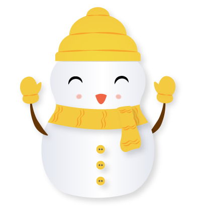 Little Snowman - Christmas Holiday Emoji messages sticker-7