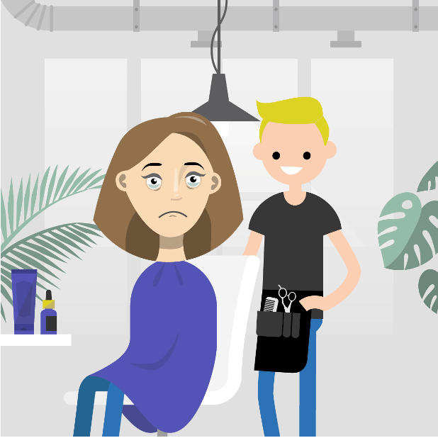 Hair Alone: Hairstyle Makeover messages sticker-2