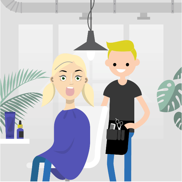 Hair Alone: Hairstyle Makeover messages sticker-3