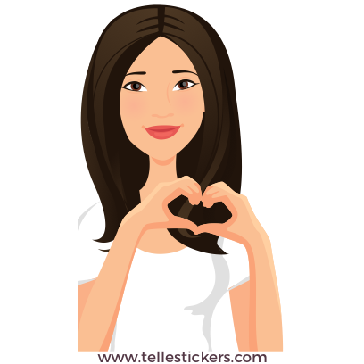 Telle-Donna: Chic stickers for women & girl talk messages sticker-0