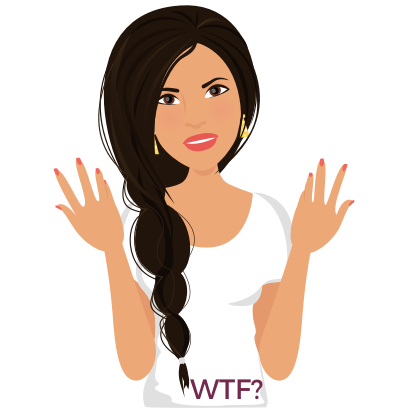 Telle-Lilly: Chic stickers for women & girl talk messages sticker-4