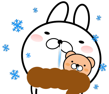Large Font 365 days.Winter day messages sticker-8