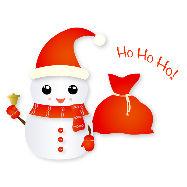 Christmas Snowman - Holiday Emoji messages sticker-5
