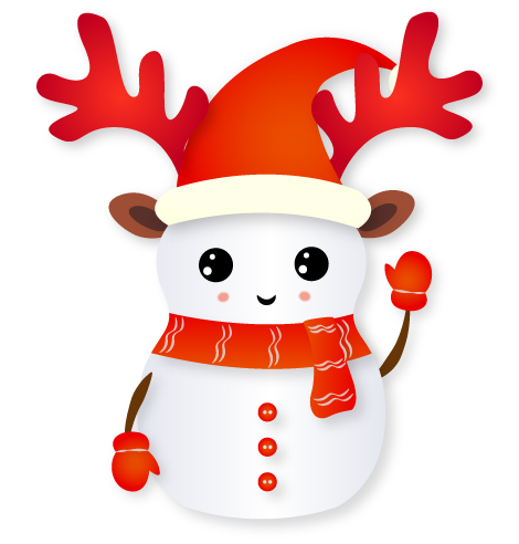 Christmas Snowman - Holiday Emoji messages sticker-2
