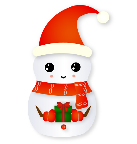 Christmas Snowman - Holiday Emoji messages sticker-1