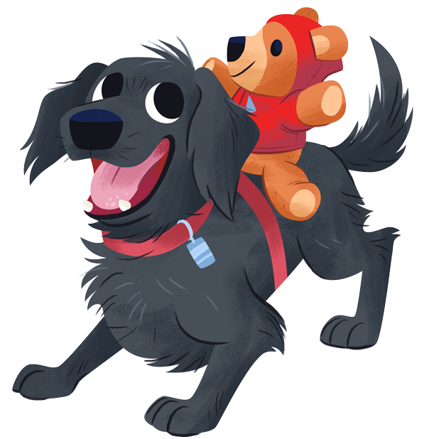 Mr. Cooper Black Dog Stickers messages sticker-2