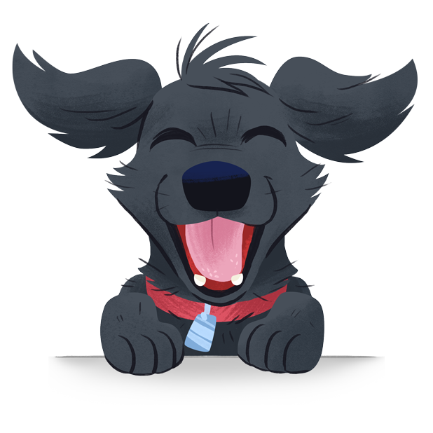 Mr. Cooper Black Dog Stickers messages sticker-4