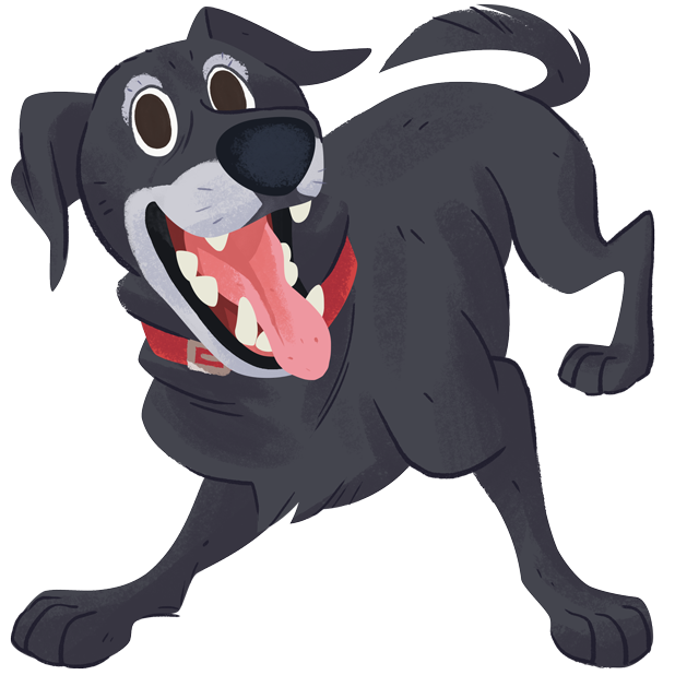 Mr. Cooper Black Dog Stickers messages sticker-11