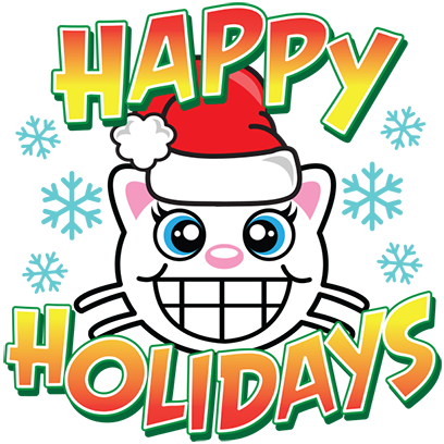 Happy Holidays Sticker Pack messages sticker-2