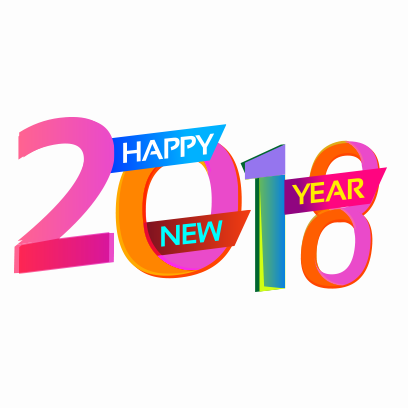 New Year Stickers for 2018 messages sticker-6