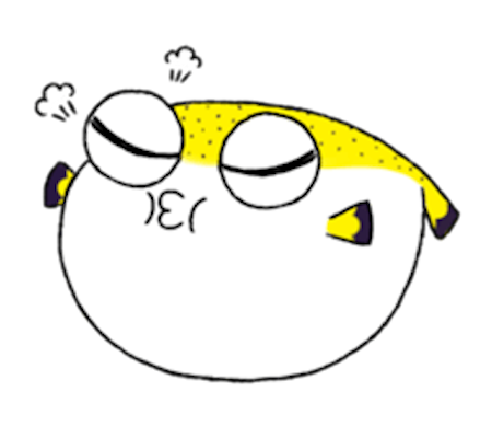 The Puffer Fish messages sticker-5