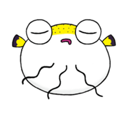 The Puffer Fish messages sticker-1