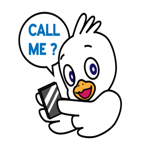 Gull and the snail messages sticker-0